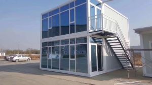 Nieuwe stijl modulair huis / falt-pack prefab huis